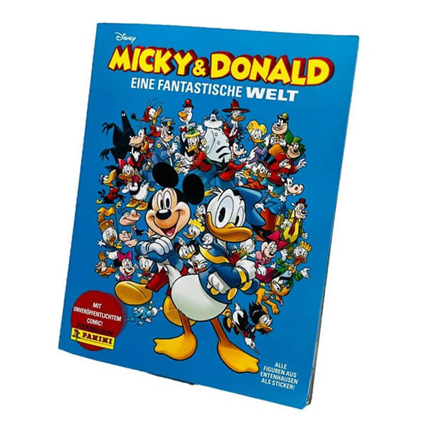 Mickey and Donald A Fantastic World - sticker album - DE
