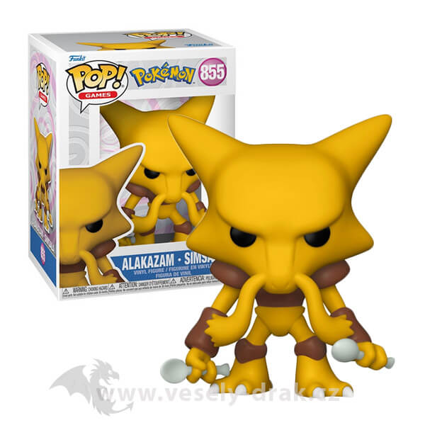 Pokémon POP! Alakazam #855 - 9 cm