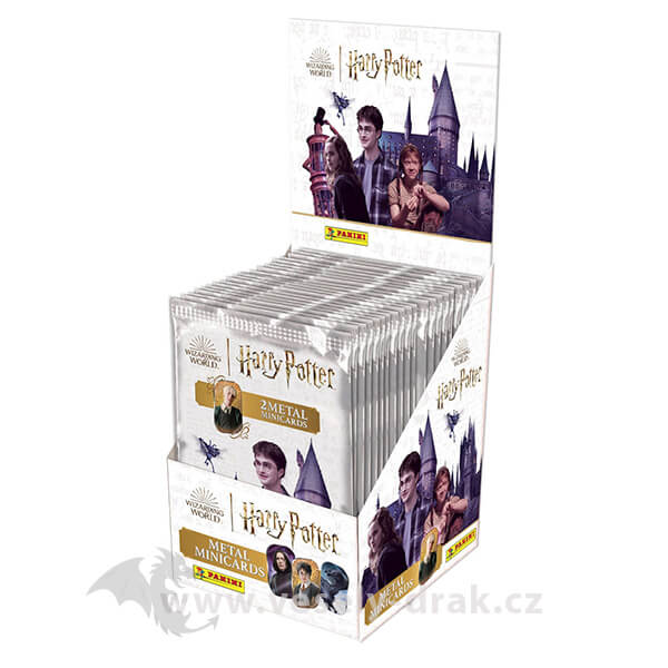 Harry Potter metal mini cards - box