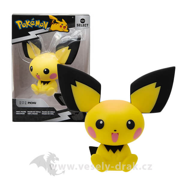 Vinyl Pokémon figure Pichu - 10 cm