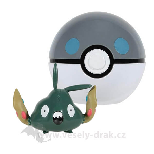 Pokémon Clip and Go Heavy Ball Figure - Trubbish