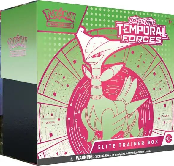 Pokémon Temporal Forces Elite Trainer Box - Iron Thorns (Green)