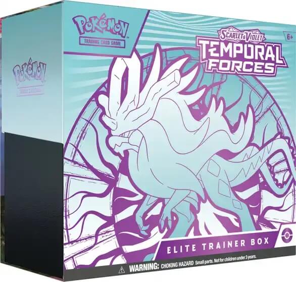 Pokémon Temporal Forces Elite Trainer Box - Flutter Mane (Blue)