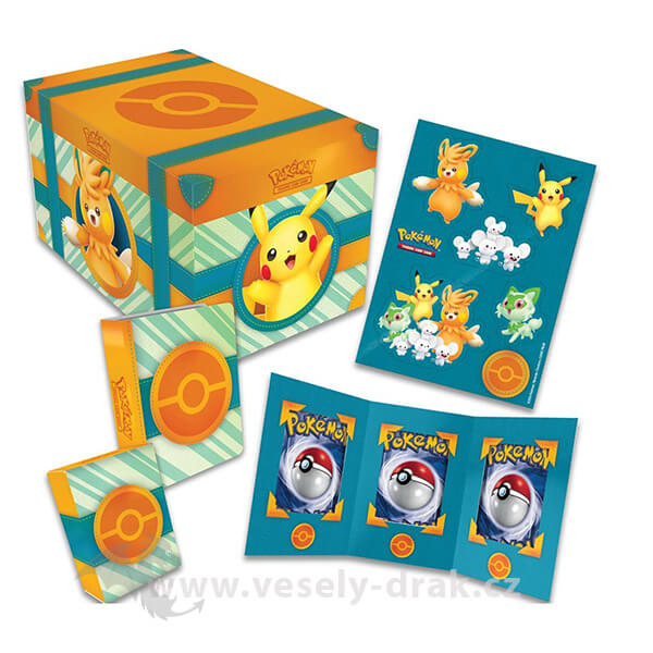 Pokémon Paldea Adventure Chest - Pikachu Gift Box
