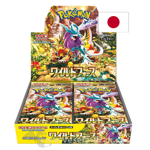Pokémon Scarlet and Violet Wild Force Booster Box - Japanese