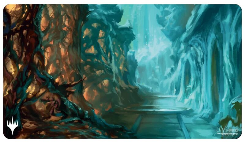 Magic Playing Mat Ravnica Remastered - Simic Combine Breeding Pool