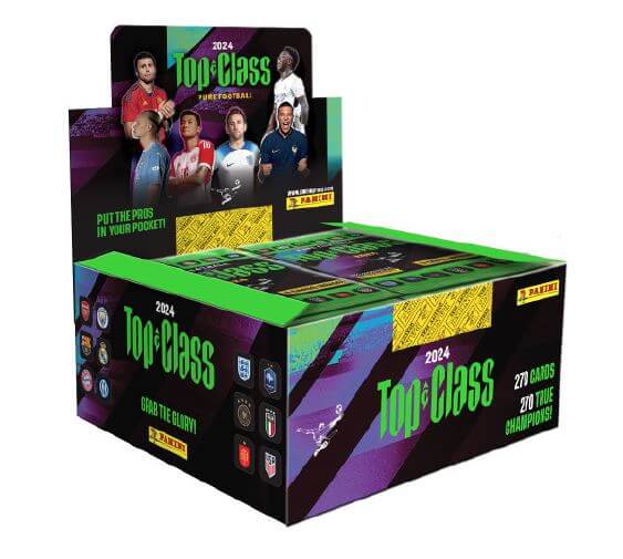 Panini Top Class 2024 soccer Cards - Booster Box