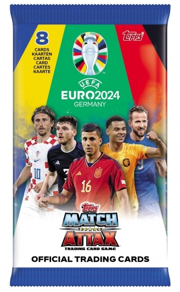 EURO 2024 Topps Match Attax Booster Pack