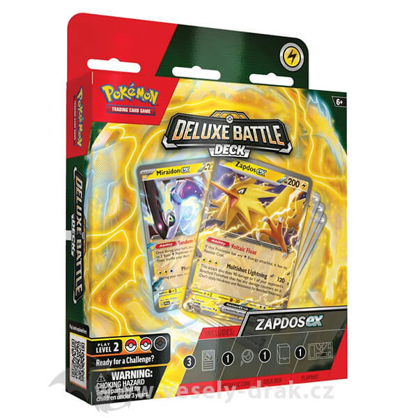 Pokémon Zapdos ex Deluxe Battle Deck - Intermediate to Advanced Players