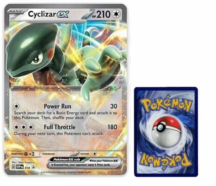 Pokémon JUMBO card Cyclizar ex