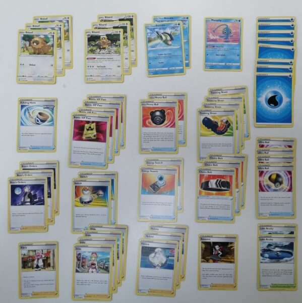 Pokémon base deck from the League Battle Deck Palkia VSTAR