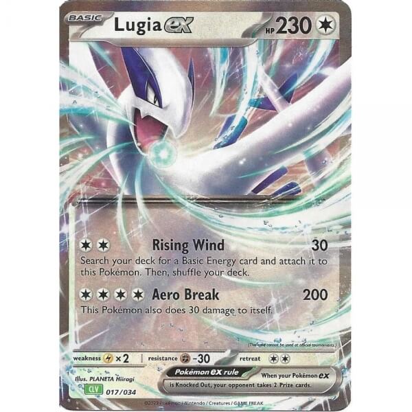 Pokémon Card Lugia EX from Premium Collection Lugia