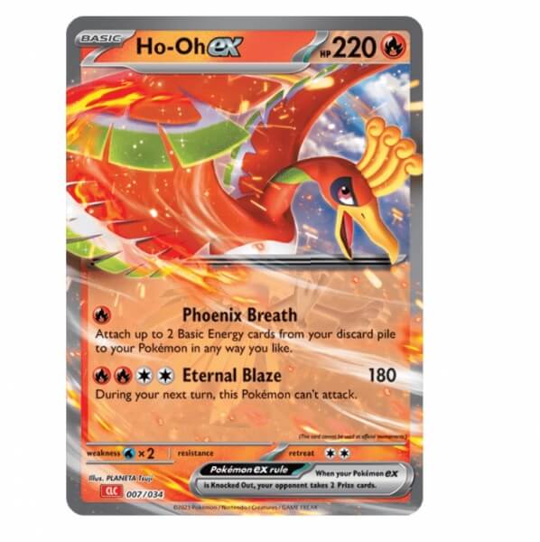 Pokémon card Ho-Oh EX from Premium Collection Lugia