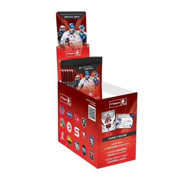 Hockey cards Tipsport ELH 23/24 Retail box 2. series
