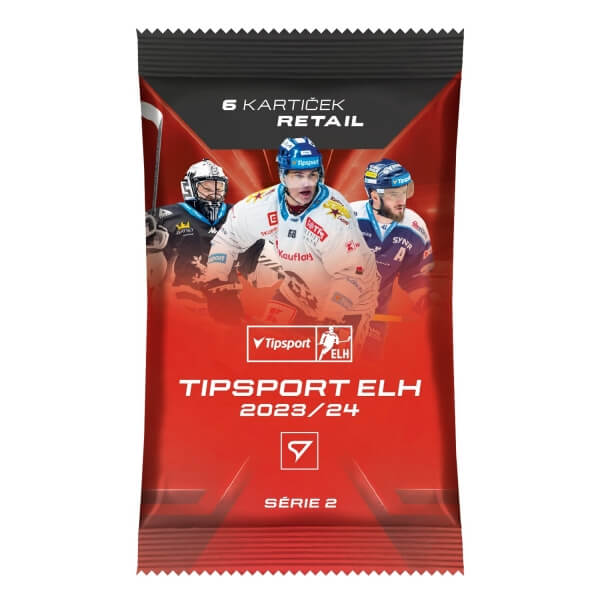 Hockey cards Tipsport ELH 23/24 Retail pack 2nd series