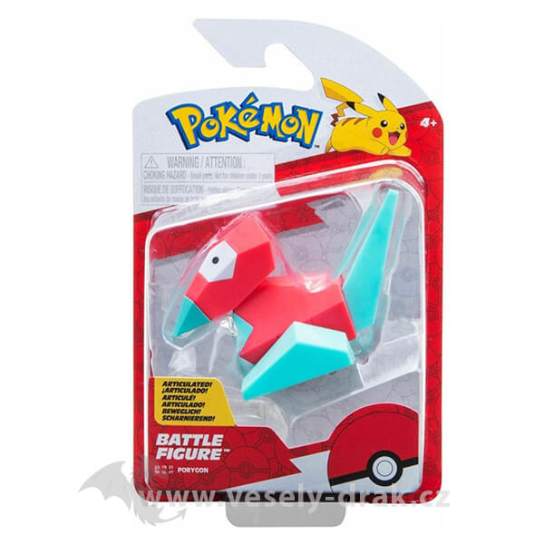 Pokémon action figure Porygon - 5 cm