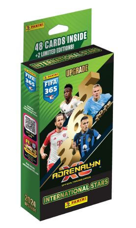 Panini FIFA 365 2023/2024 Adrenalyn Upgrade soccer Cards - International Stars