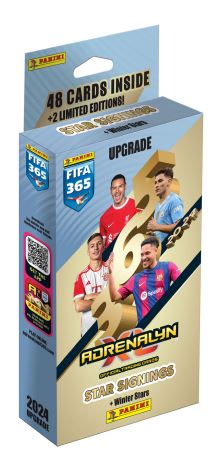 Soccer cards Panini FIFA 365 2023/2024 Adrenalyn Upgrade - Star Signings