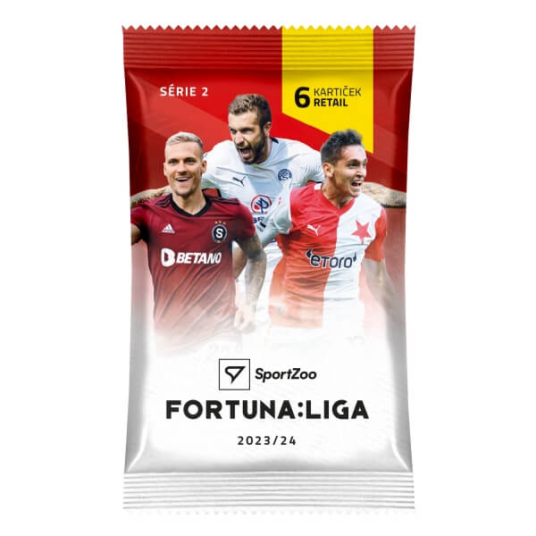 Soccer Cards Fortuna Liga 2023-2024 Retail pack 2nd series