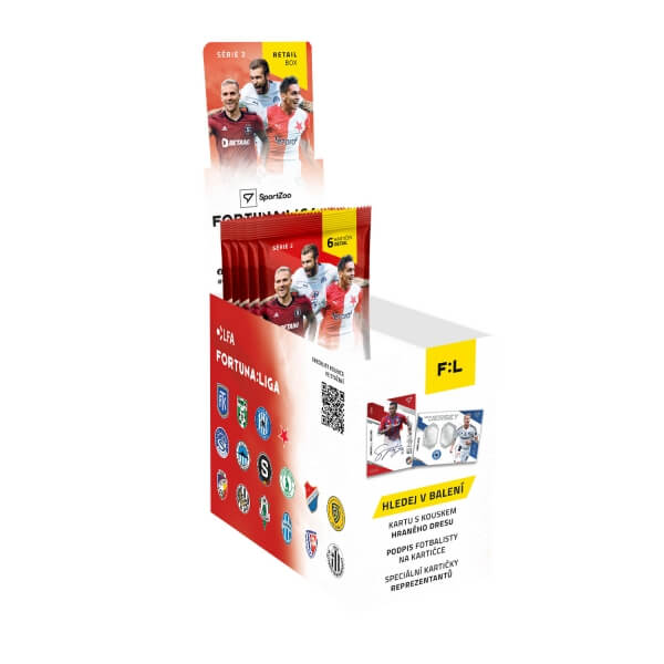 Soccer cards Fortuna Liga 2023-2024 Retail box 2nd series