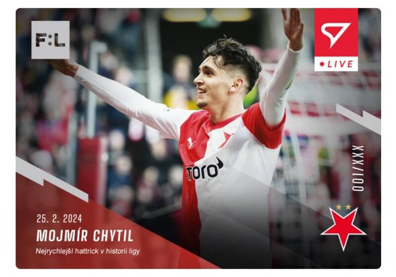 Soccer card Fortuna Liga 23-24 L-29 Mojmír Chytil