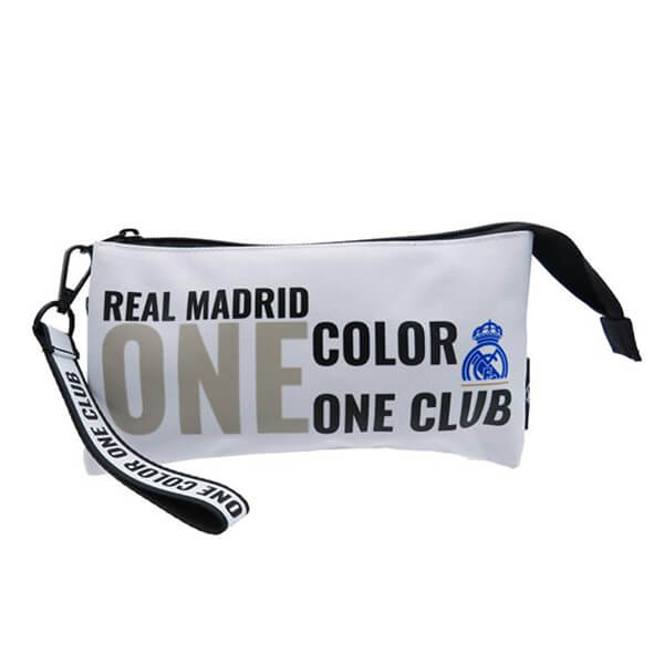 Pencil case with three pockets - Real Madrid