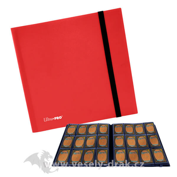 Ultra Pro Card Album - Eclipse Pro-Binder 12-Pocket for 480 cards Apple Red