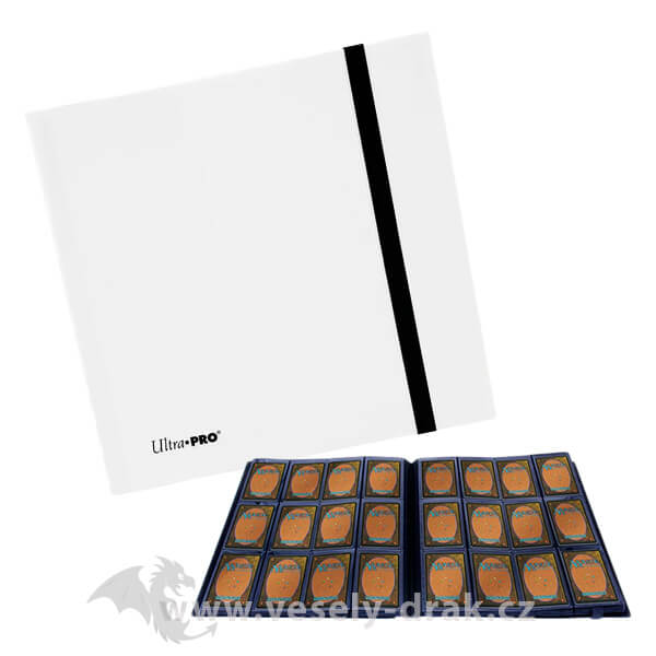 Ultra Pro Card Album - Eclipse Pro-Binder 12-Pocket for 480 cards Arctic White