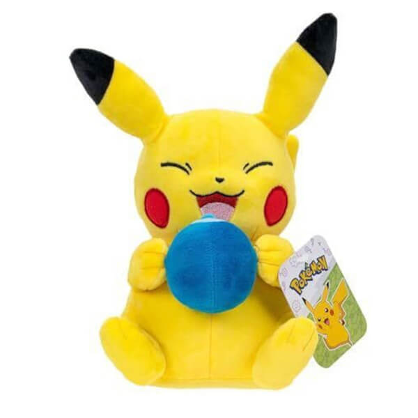 Pokémon plush Pikachu with Oran Berry - 20 cm