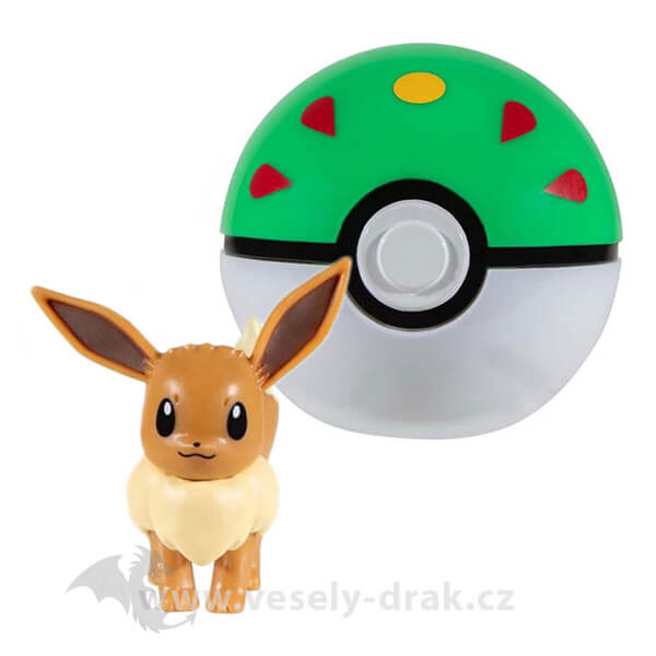 Pokémon Clip and Go Friend Ball - Eevee