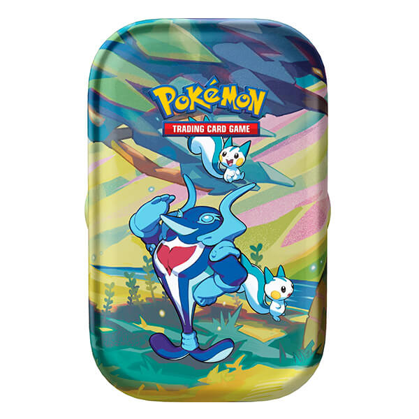 Pokémon Vibrant Paldea Mini Tin - Palafin and Pachirisu (2-pack tin)