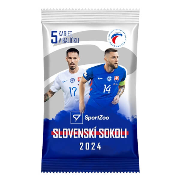 Soccer cards Slovenskí Sokoli 2024 Hobby pack