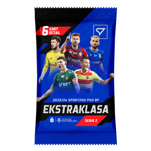 Ekstraklasa Soccer Cards 2023-2024 Retail Pack 2nd Series