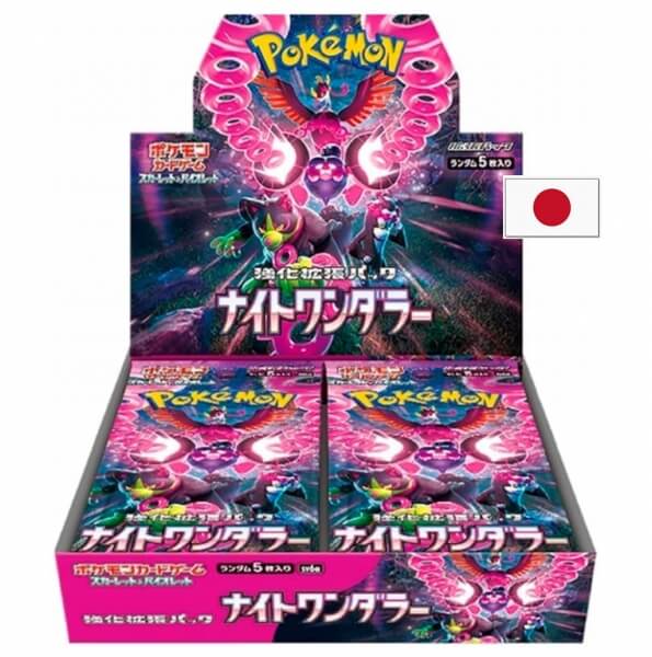 Pokémon Scarlet and Violet Night Wanderer Booster Box - Japanese