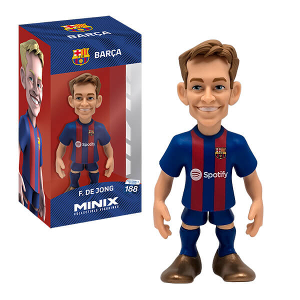 Minix FC Barcelona soccer figure - F. de Jong