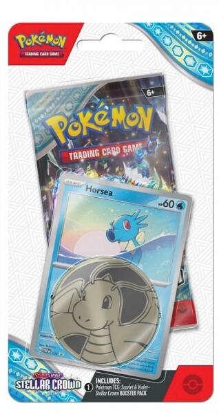 Pokémon Stellar Crown Checklane Blister - Horsea