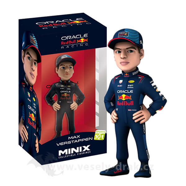 Minix Oracle Red Bull figure - Max Verstappen