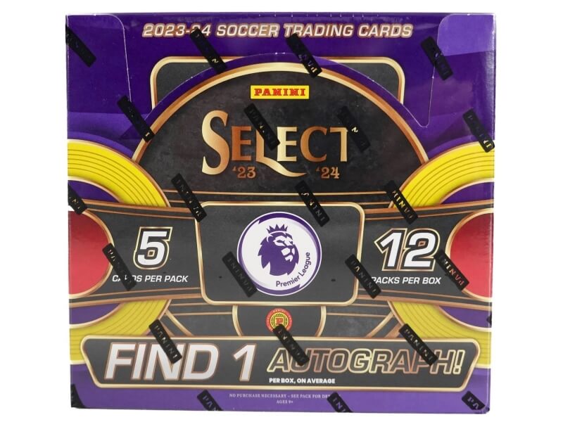 2023-2024 Select Premier League International Hobby Box - soccer cards