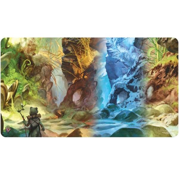 Magic: the Gathering playmat - Bloomburrow - Season Lands: Swamp (Four Seasons)