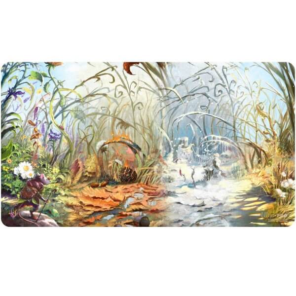 Magic: the Gathering playmat - Bloomburrow - Season Lands: Plains (Four Seasons)