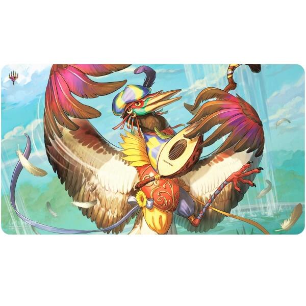 Magic: the Gathering playmat - Bloomburrow - Zinnia, Valley's Voice