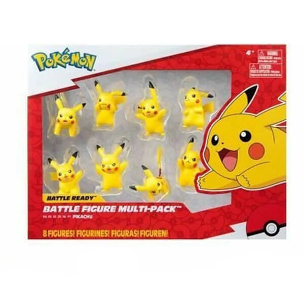 Pokémon Pikachu Action Figures - 8 pcs