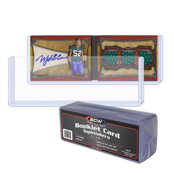 BCW Booklet Card Toploaders - horizontal - 10 pcs