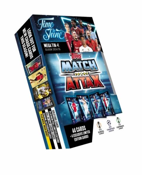 2024-2025 Topps Match Attax Mega Tin 1 - blue