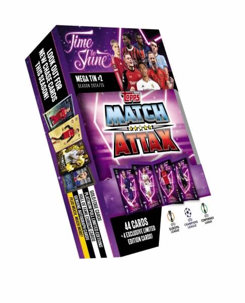 2024-2025 Topps Match Attax Mega Tin 2 - purple