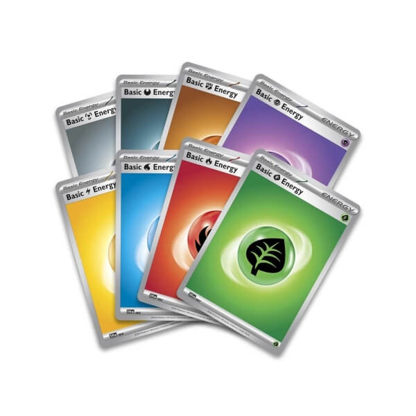Pokémon energy set from Scarlet &amp; Violet 151 edition