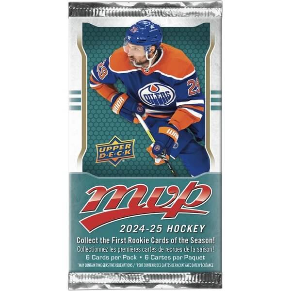 2024-2025 NHL Upper Deck MVP Retail Package - Hockey Cards