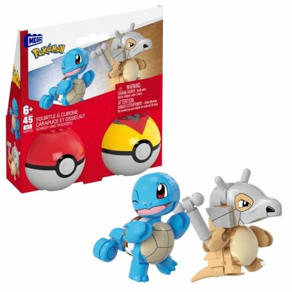 Pokémon Mega Set - Squirtle and Cubone