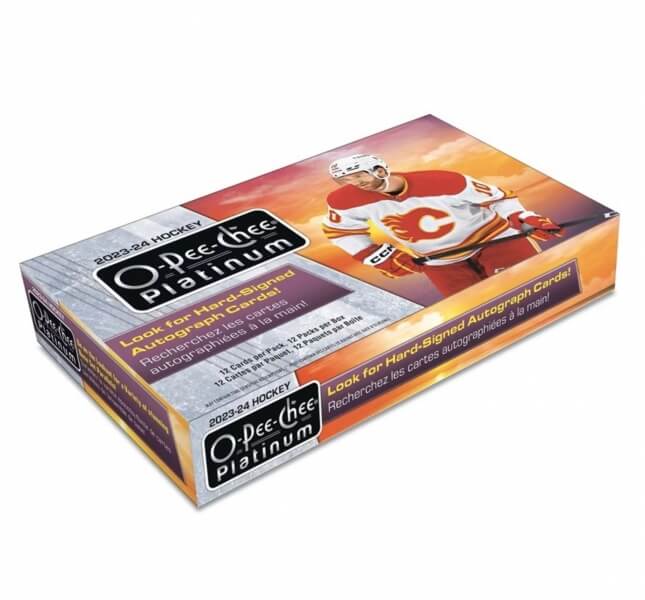 2023-2024 NHL UD O-Pee-Chee Platinum Hobby Box - hockey cards