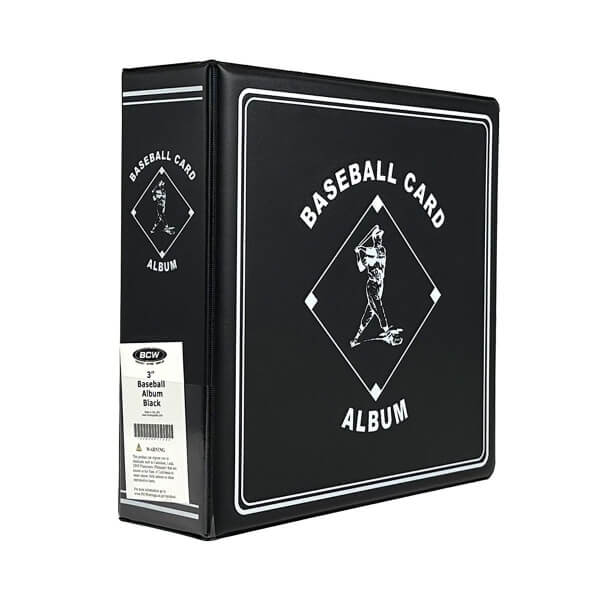 BCW Baseball ring album - Black
